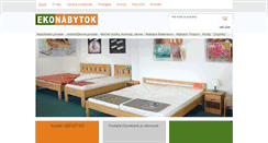 Desktop Screenshot of ekonabytok.sk